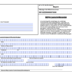 Sepa-Formular